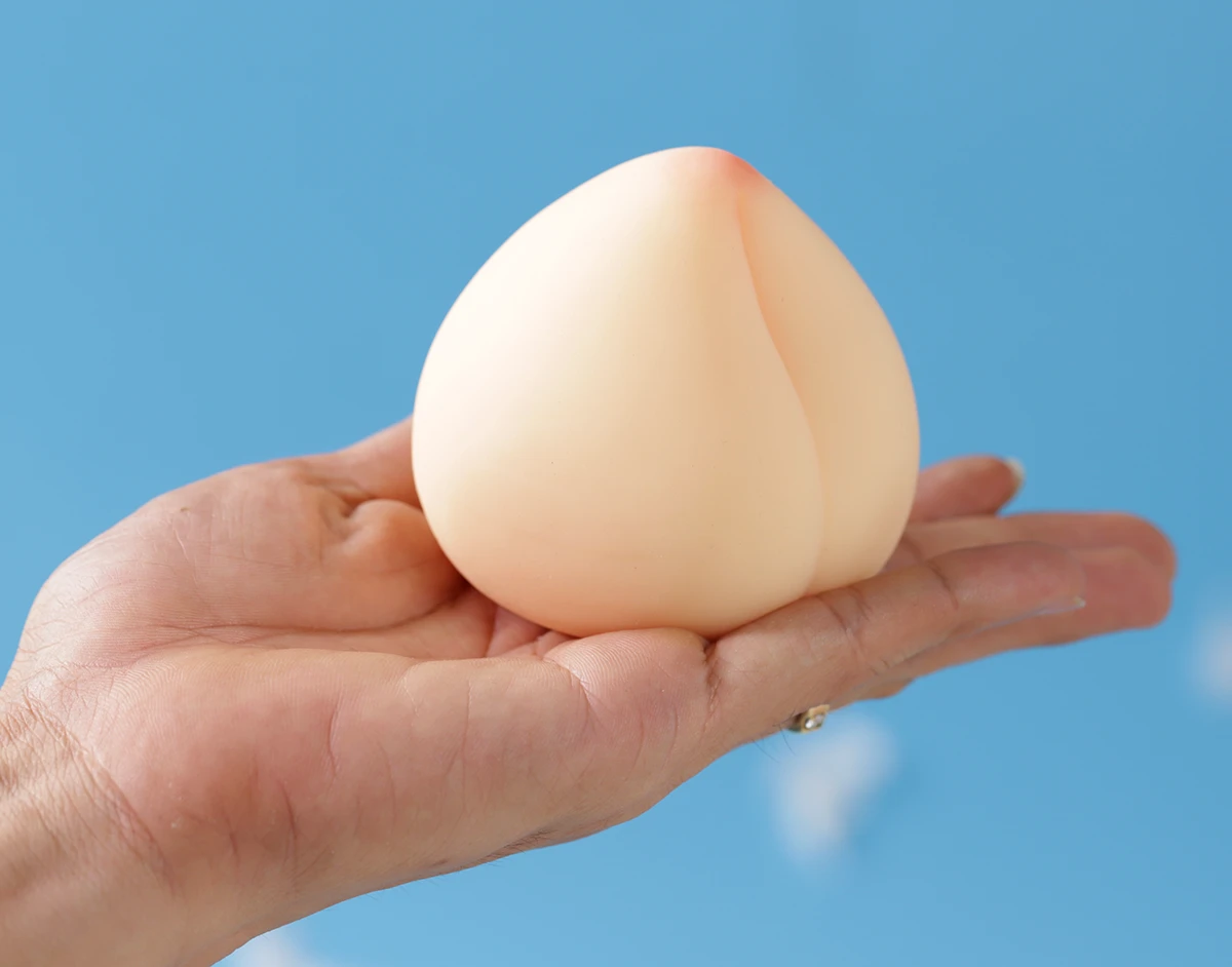 Âm đạo giả quả đào Manmiao mềm mại dễ dùng kích thích phái mạnh Âm đạo giả quả đào Manmiao mềm mại dễ dùng kích thích phái mạnh