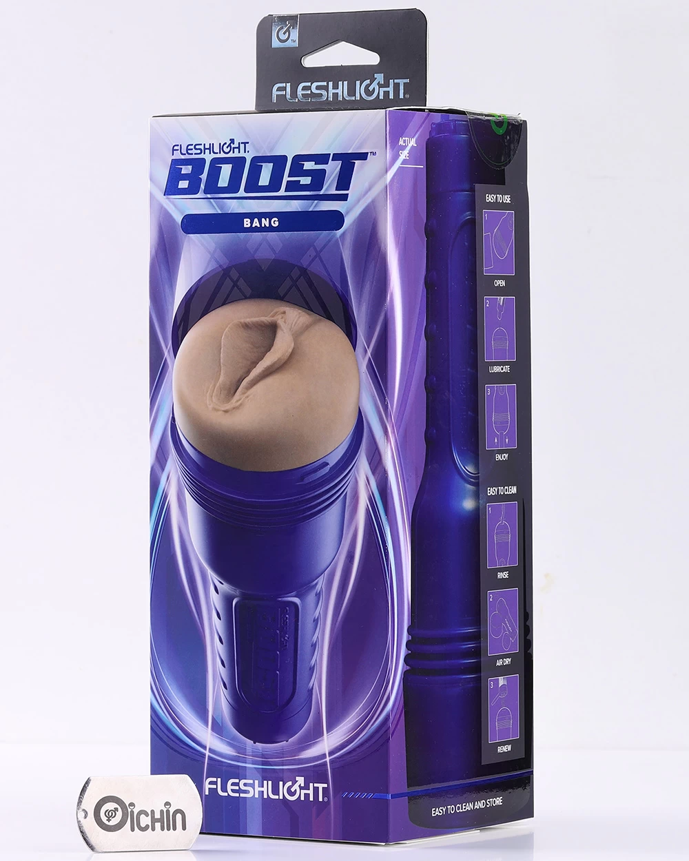 Fleshlight Boost Bang Turbo Tech Cực Đã Cảm Giác Khít Siêu Sướng