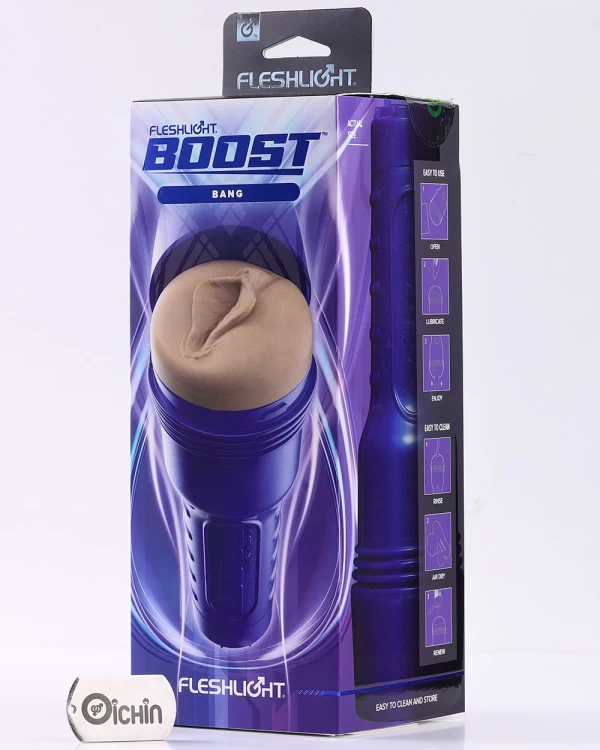 Fleshlight Boost Bang Turbo Tech Cảm Giác Khít Siêu Thực 