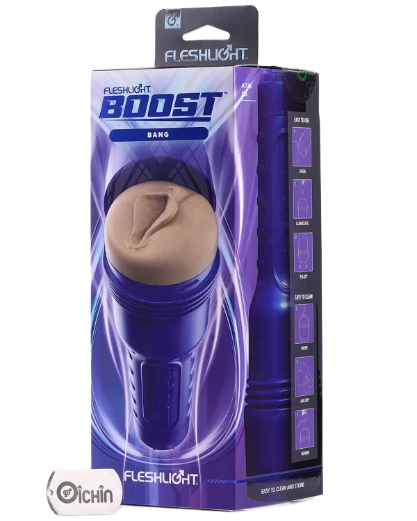  Review Fleslight Boost Bang công nghệ Turbo Tech cho cảm giác khít cực sướng  hàng mới về 