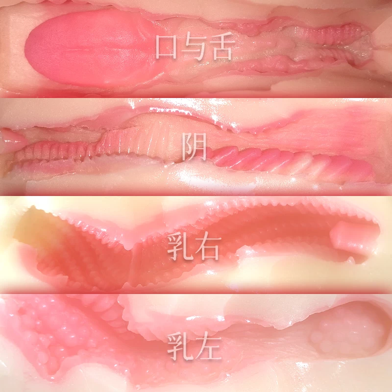 Bộ ngực giả Manmiao cao cấp Nam thủ dâm Âm đạo miệng thật