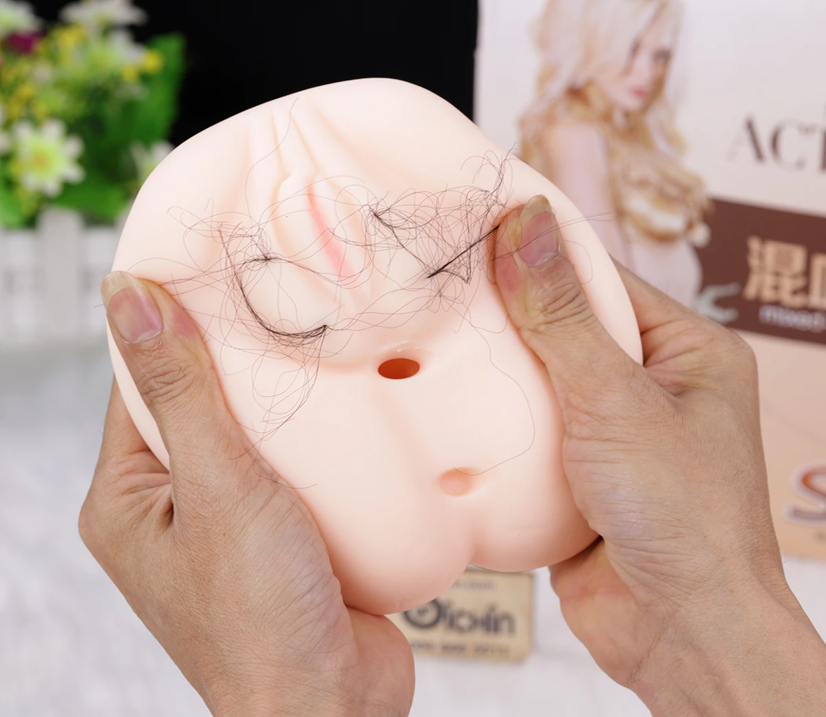 Âm đạo giả YaYo rung mạnh mô phỏng diễn viên lai sướng cực