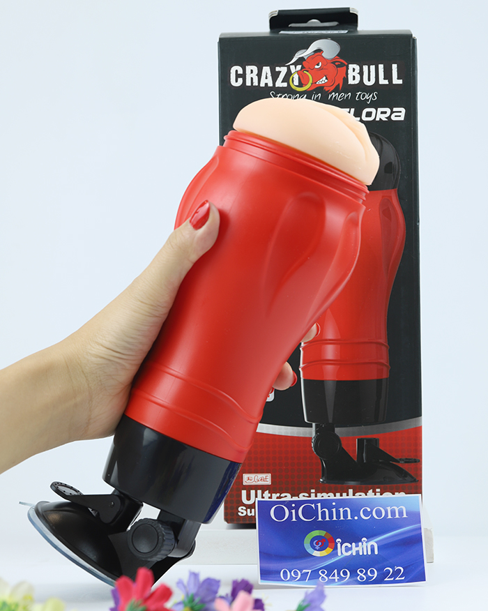 Bán Âm đạo giả gắn tường Crazy Bull hít tường 10 chế độ rung kích thích mới nhất Bán Âm đạo giả gắn tường Crazy Bull hít tường 10 chế độ rung kích thích mới nhất