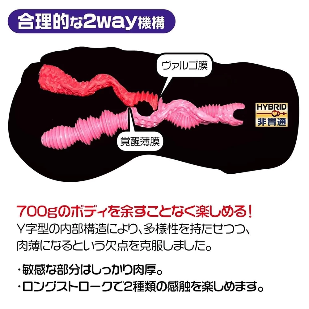 Magic Eyes La vie en Rose Crystal Hard 2 lỗ âm đạo hậu môn cao cấp