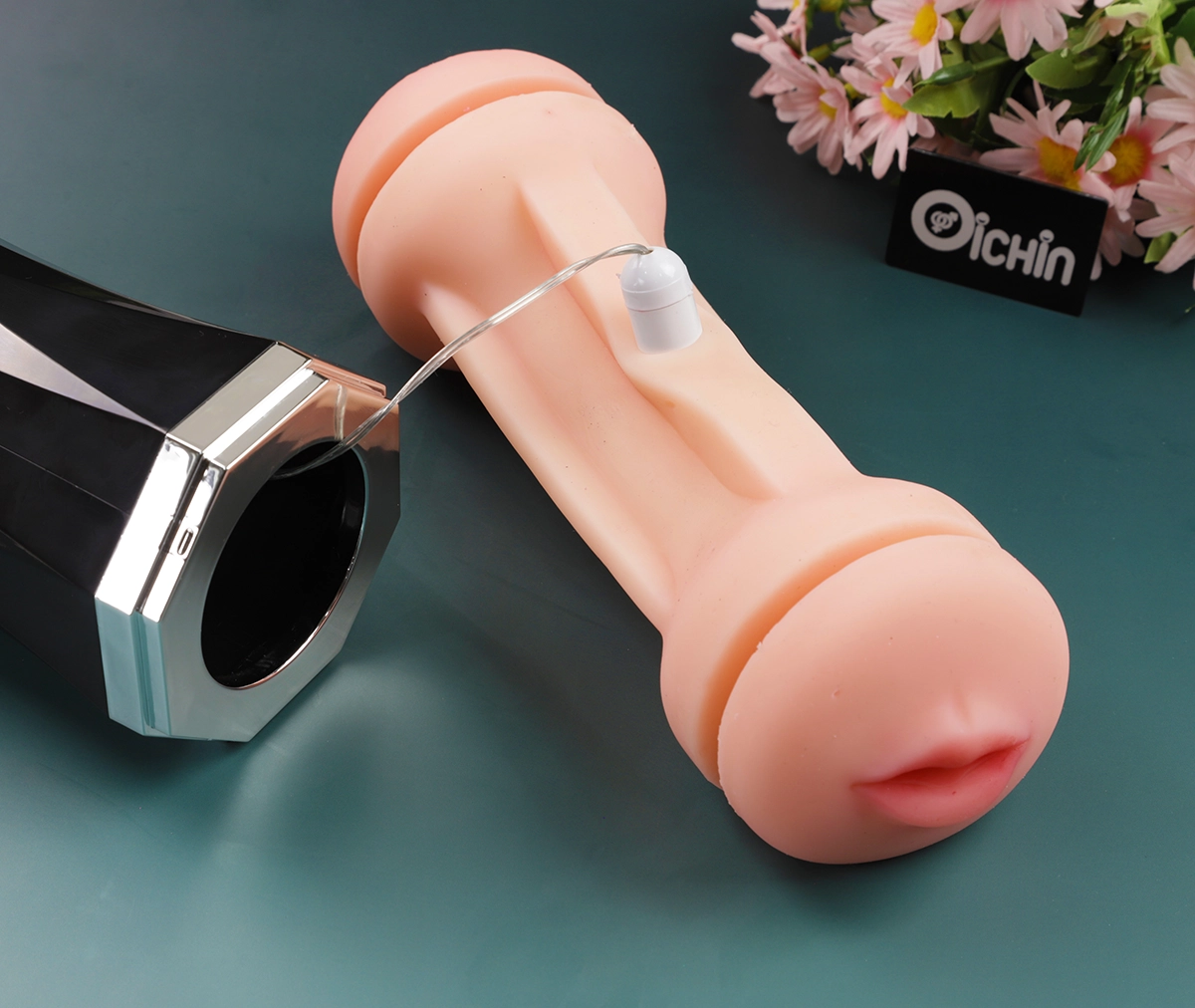 JIUAI 2 đầu pin sạc rung êm mềm mịn siêu kích thích cực đỉnh