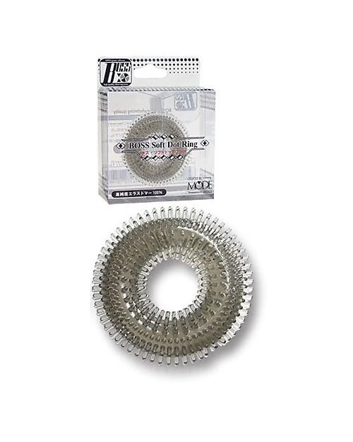 Vòng đeo dương vật Boss Soft Dot Ring Nhật Bản cao cấp