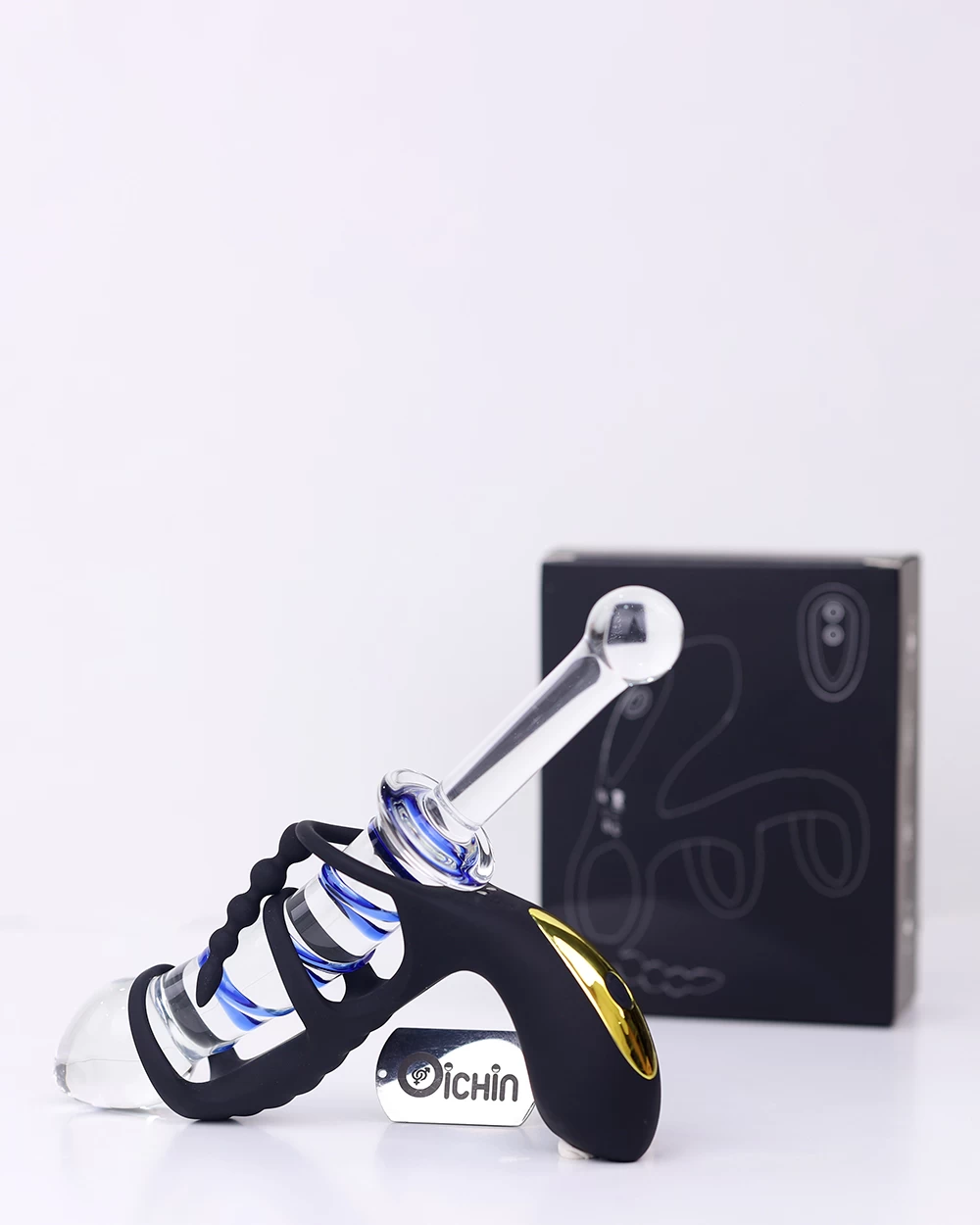 Máy rung kích thích dương vật tinh hoàn kèm thổi âm vật tăng kích thước