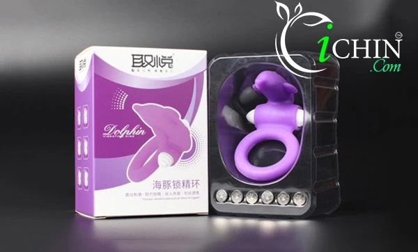 Vòng Rung Dolphin Massage Dương Vật Kích Thích Nàng Cực Sướng