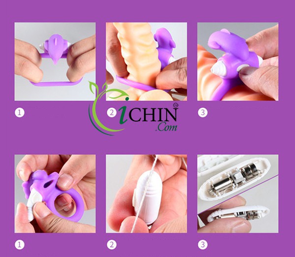 Vòng Rung Dolphin Massage Dương Vật Kích Thích Nàng Cực Sướng