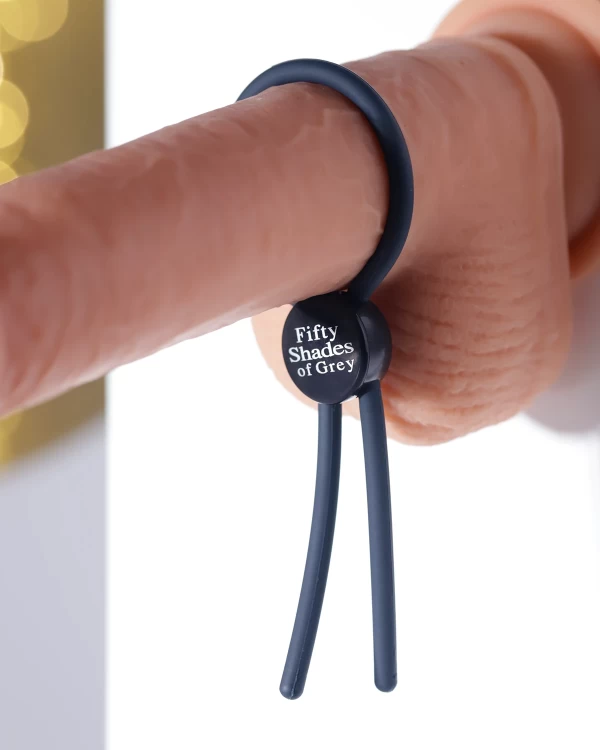 Vòng Đeo Dương Vật Fifty Shades Of Grey Silicon Mềm Mại Kéo Dài Cuộc Yêu 