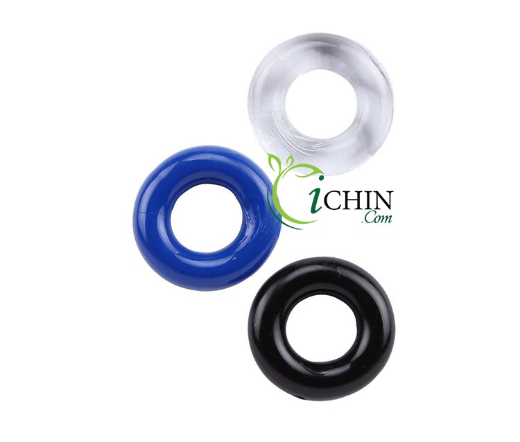Stay Hard Donus Ring 3 vòng silicone co giãn, kéo dài thời gian, tăng khoái cảm