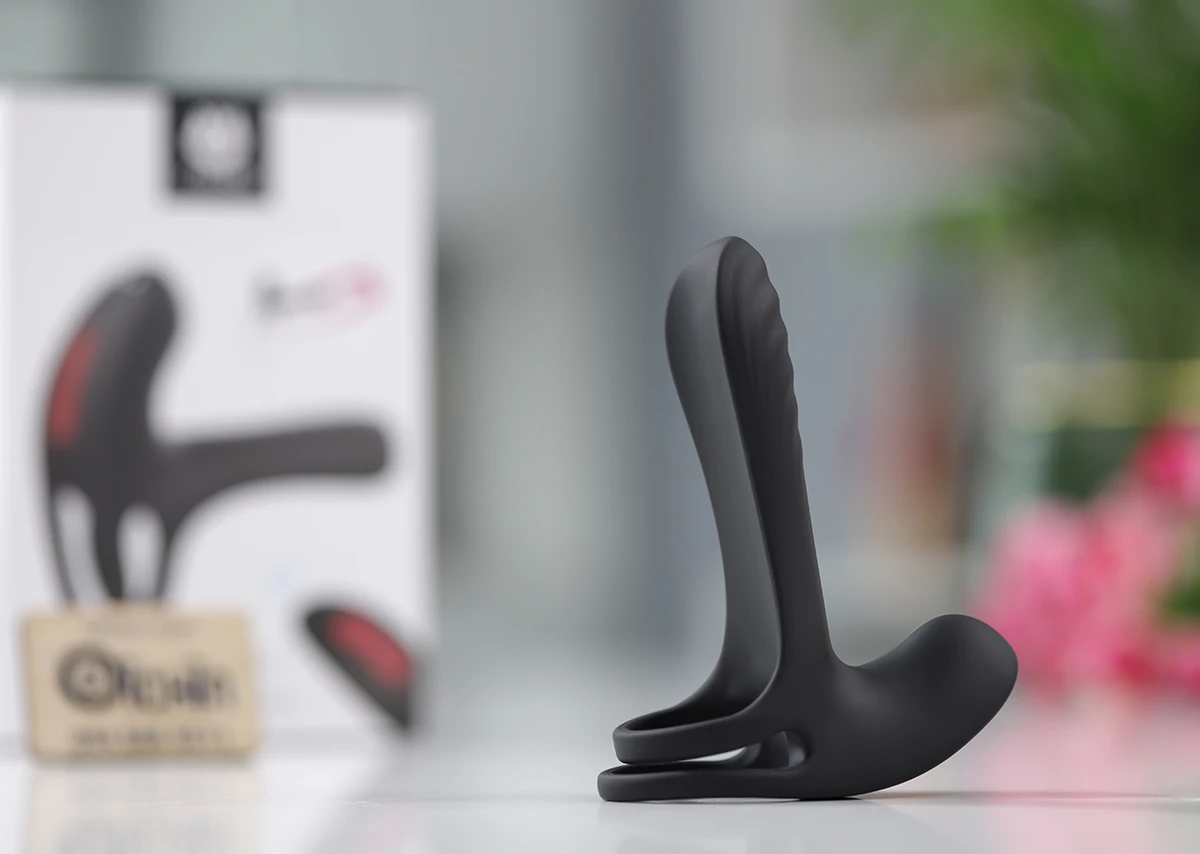 S-HANDE FRANK RCT vòng rung kích thích kép mạnh mẽ điều khiển từ xa