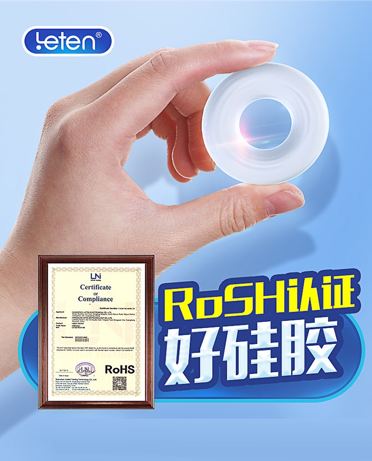 Vòng đeo Leten Silicone co giãn tăng khoái cảm kéo dài lâu bền