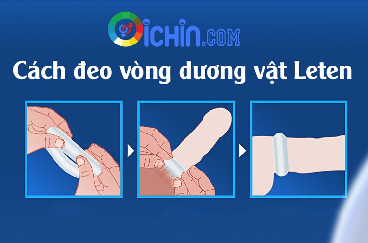 Vòng đeo Leten Silicone co giãn tăng khoái cảm kéo dài lâu bền