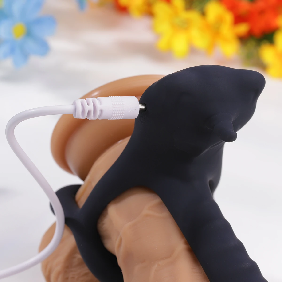 Cung cấp Yeain Bull Demon King vòng đeo dương vật 12 chế độ rung giá sỉ