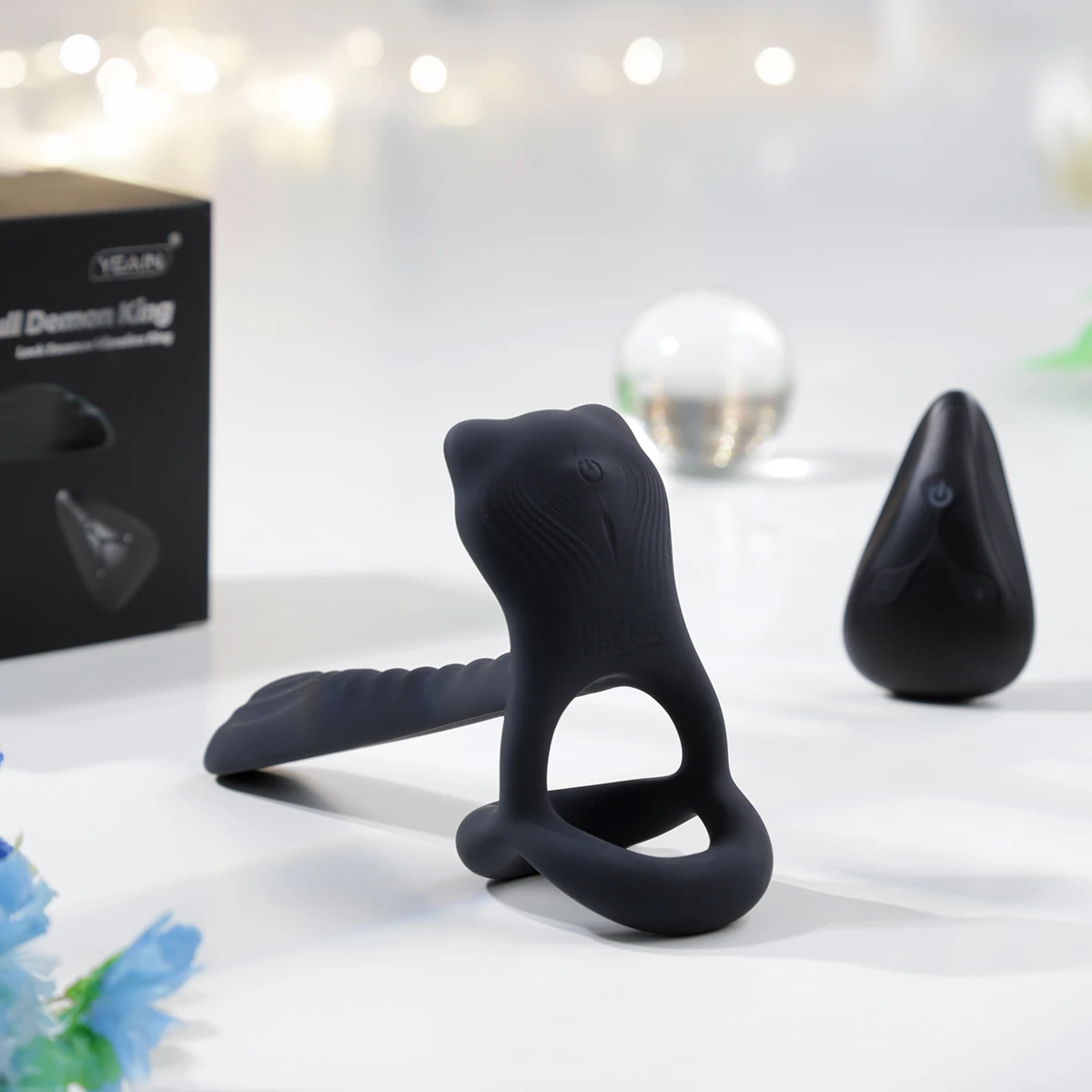 Yeain Bull Demon King 12 Mode Powerful Dual Vibrating Ring