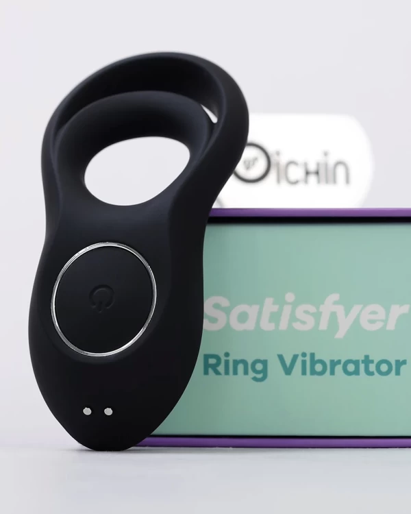 Vòng rung đeo dương vật Satisfyer Legendary Duo 12 chế độ silicon 
