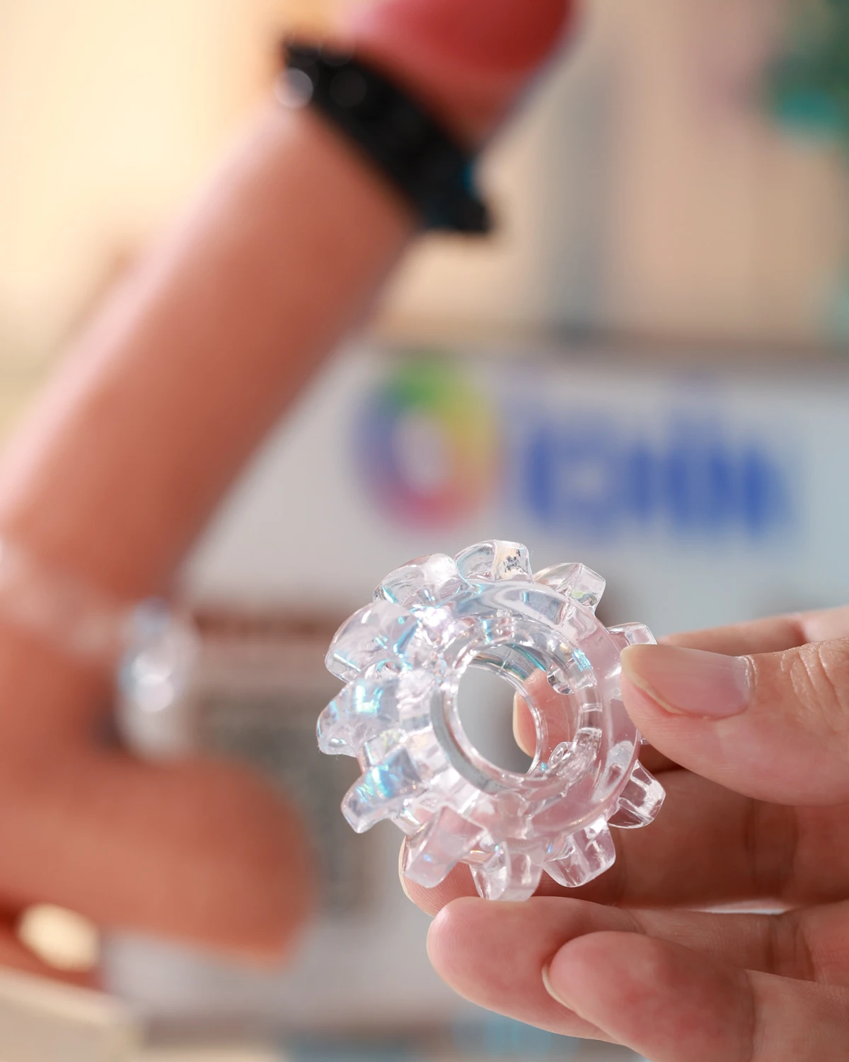 Vòng đeo dương vật Chisa GK Power gân gai tăng kích thước khoái cảm mới
