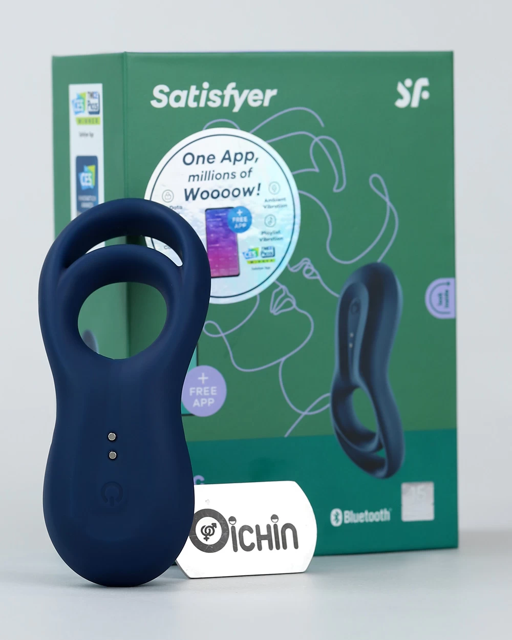 Satisfyer Epic Duo App-Controlled Vibrating Cock Ring