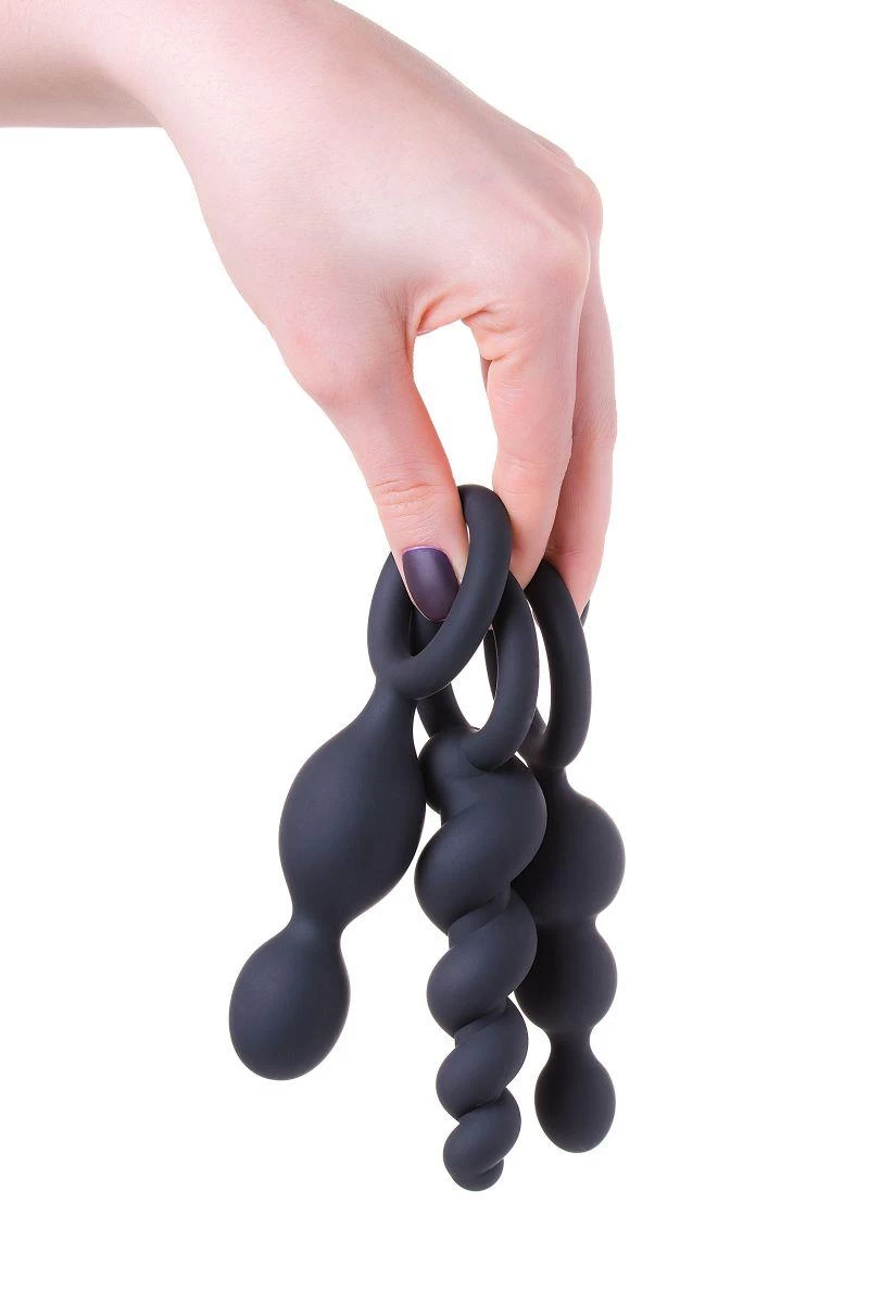 Satisfyer Booty Call bộ đồ chơi hậu môn 3 món đa dạng cho người mới