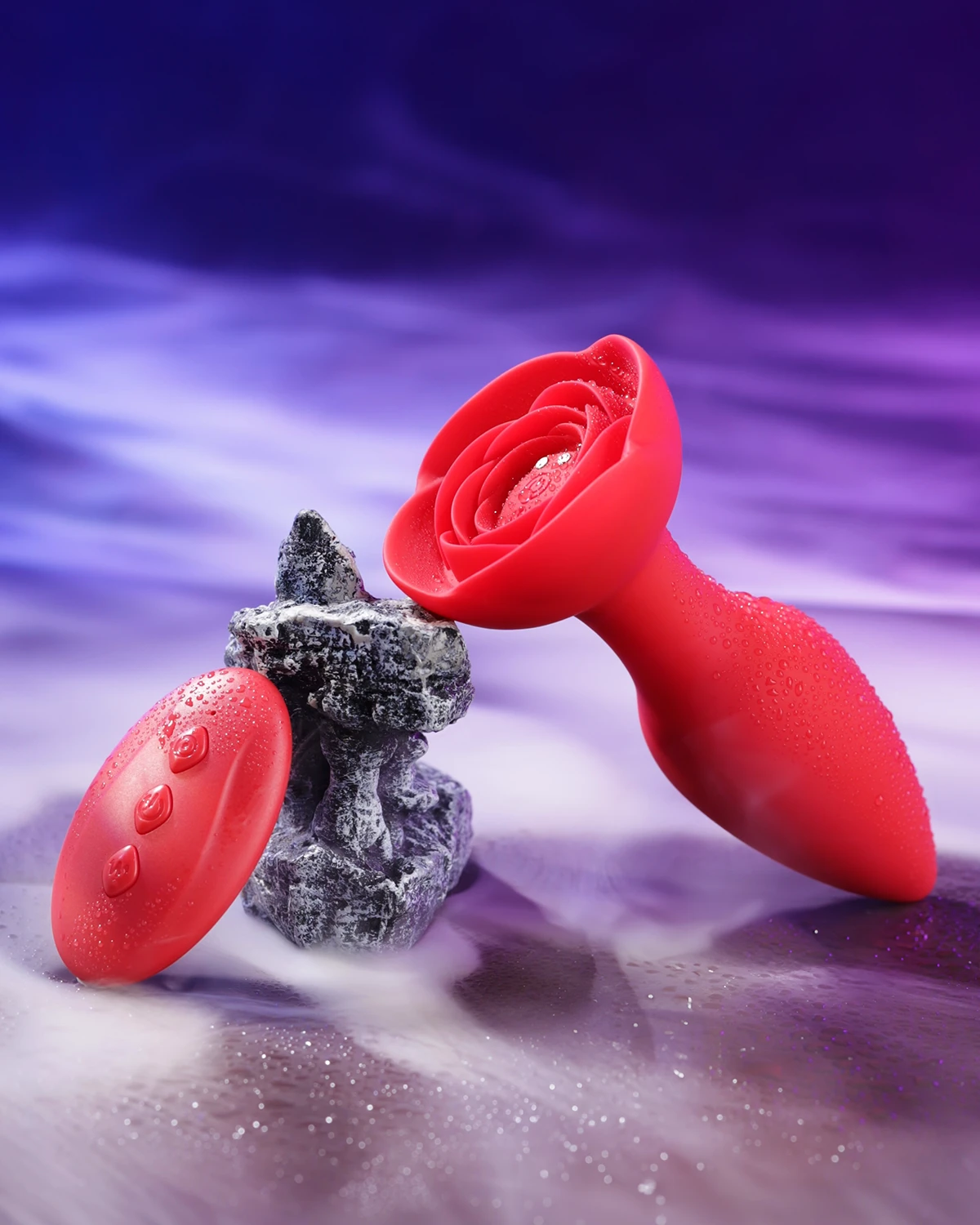 butt plug hoa hong rung dieu khien tu xa cuc da