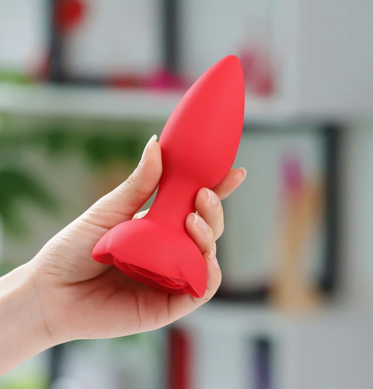 butt plug hoa hong rung dieu khien tu xa cuc da