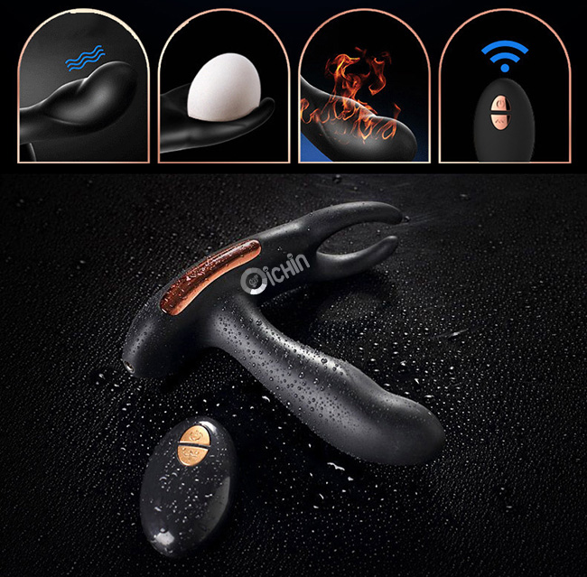 Đồ chơi hậu môn nam Dibe Katrina rung nóng điều khiển từ xa cao cấp