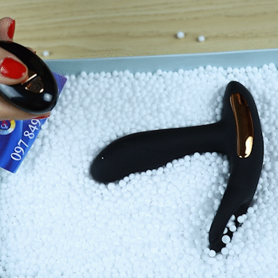 Đồ chơi hậu môn nam Dibe Katrina rung nóng điều khiển từ xa cao cấp