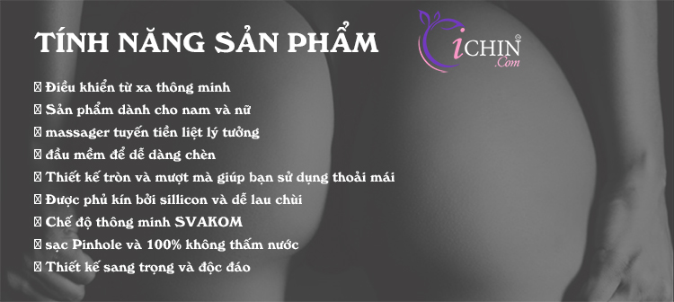 Đồ chơi Svakom Julie 5 chế độ rung điều khiển từ xa siêu kích thích