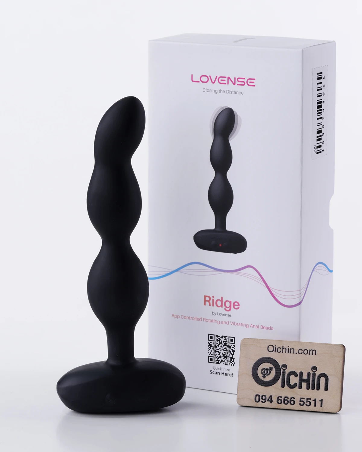 Lovense Ridge rung ngoáy hậu môn kết nối App cho đam mê gay