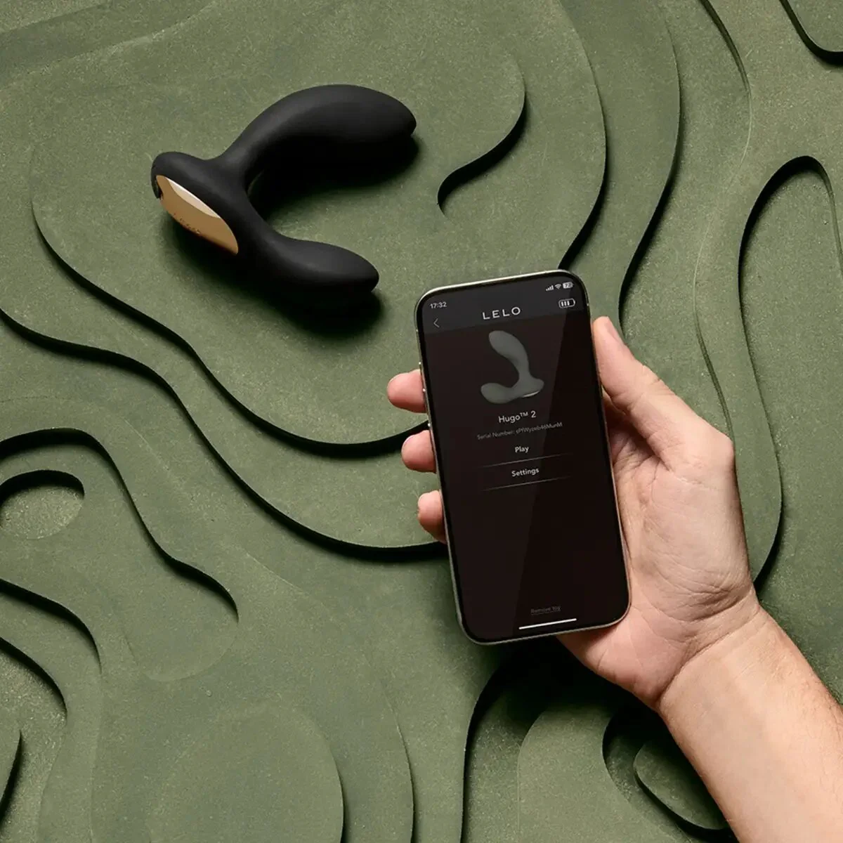 Lelo Hugo 2 App Massage Tuyến Tiền Liệt Đỉnh Cao Điều Khiển Smartphone