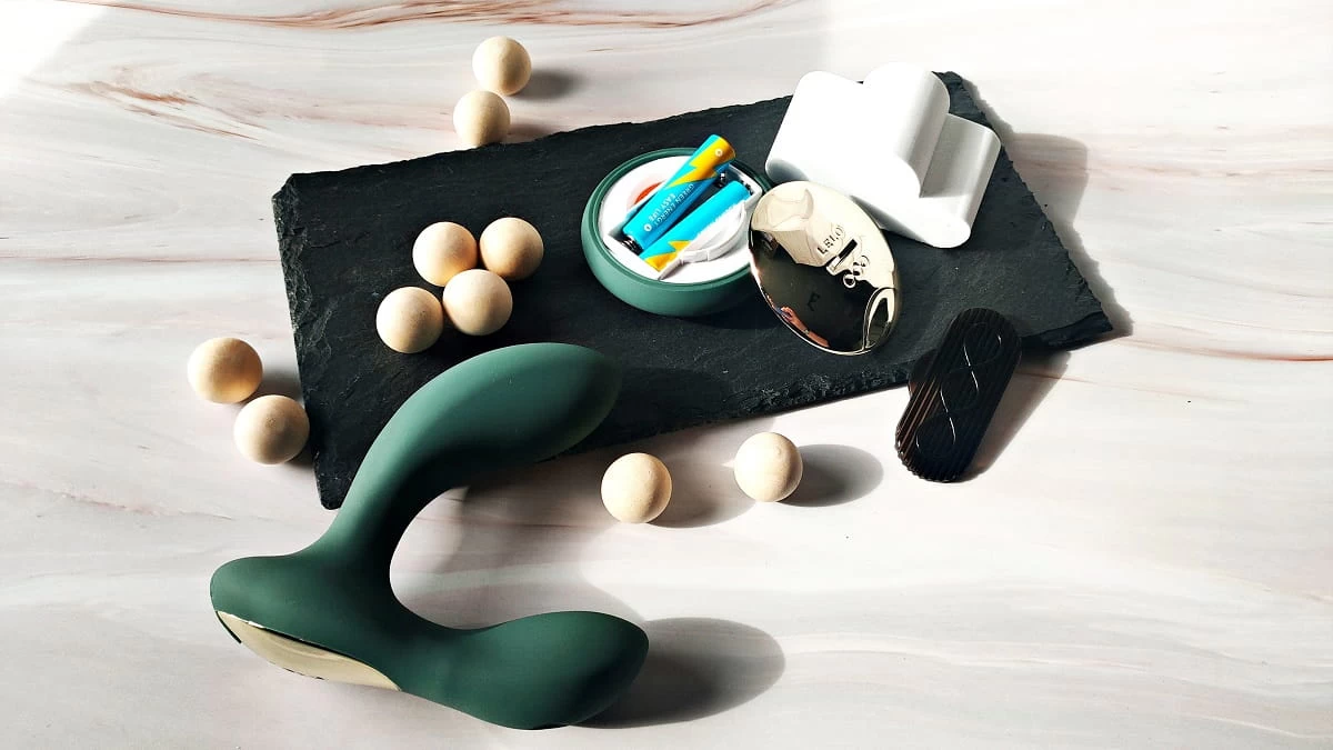 Máy massage tuyến tiền liệt Lelo Hugo 2 điều khiển xa sang trọng