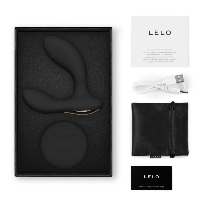 Lelo Hugo 2 máy massage tuyến tiền liệt 8 chế độ rung điều khiển remote