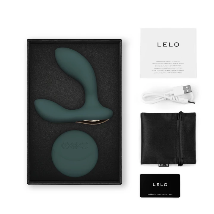 Lelo Hugo 2 máy massage tuyến tiền liệt 8 chế độ rung điều khiển remote
