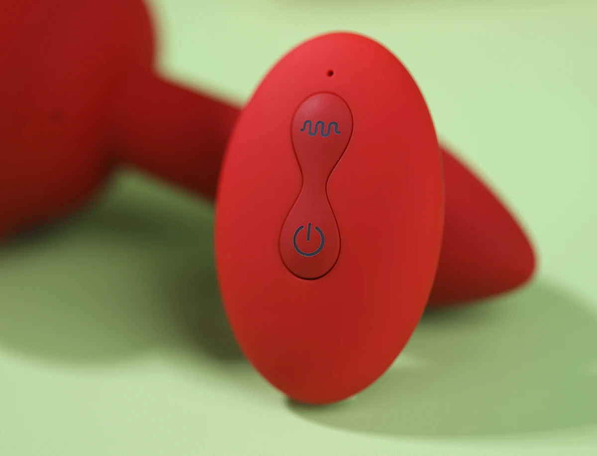 Butt Plug Flower rung ngoáy 10 chế độ kích thích từ xa