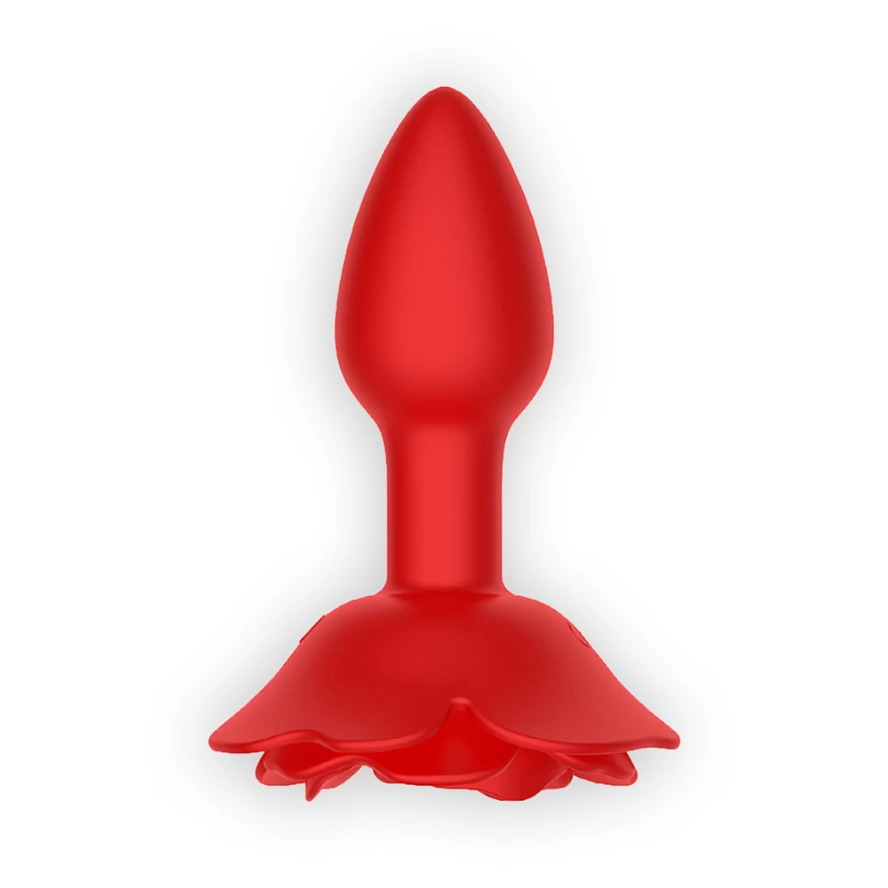 Butt Plug Flower rung ngoáy 10 chế độ kích thích từ xa