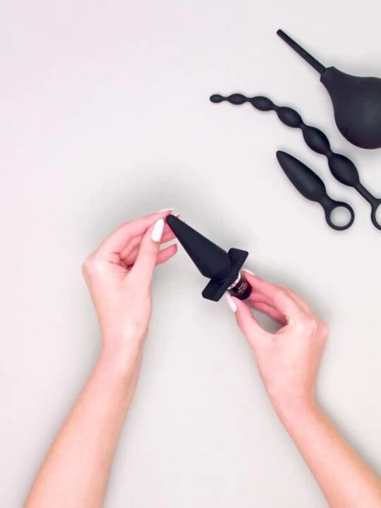 Combo đồ chơi hậu môn 4 món Fifty Shades of Grey siêu kích thích