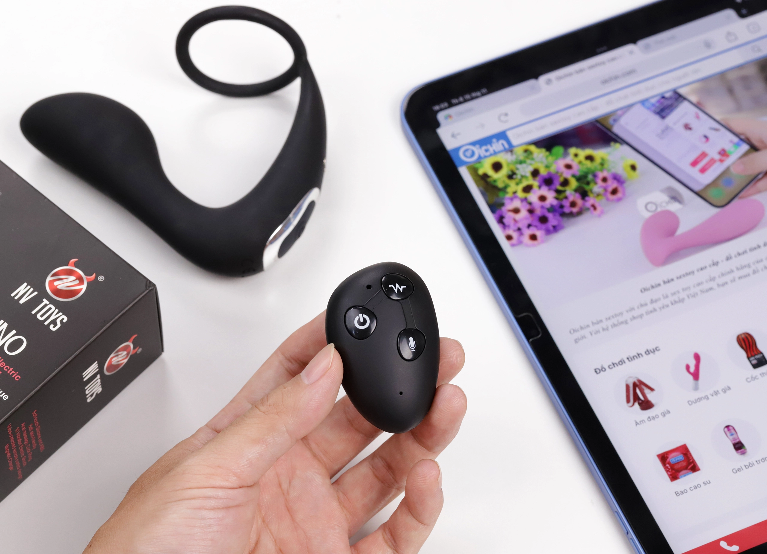 NVTOYS Juno đồ chơi rung cảm biến âm thanh siêu kích thích