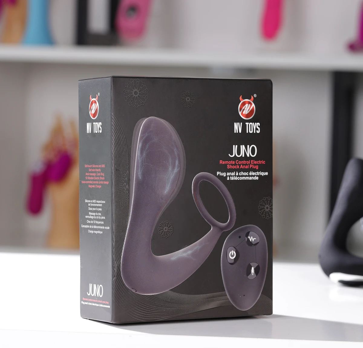 NVTOYS Juno đồ chơi rung cảm biến âm thanh siêu kích thích