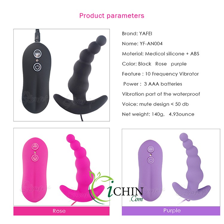 Đồ chơi hậu môn Aphrodisia Beads 10 chế độ rung mạnh mẽ kích thích