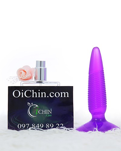 Twister Anal silicone mềm mịn nhiều vân thú vị đồ chơi kích thích