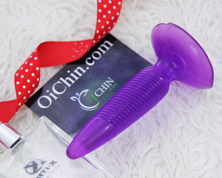 Twister Anal silicone mềm mịn nhiều vân thú vị đồ chơi kích thích