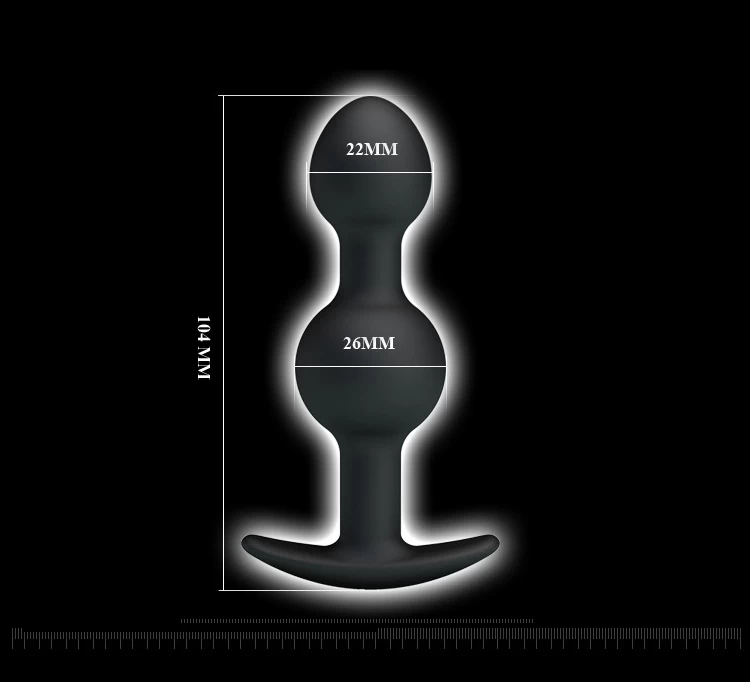 Pretty Love Anal Balls silicone mềm mại bi kích thích hấp dẫn