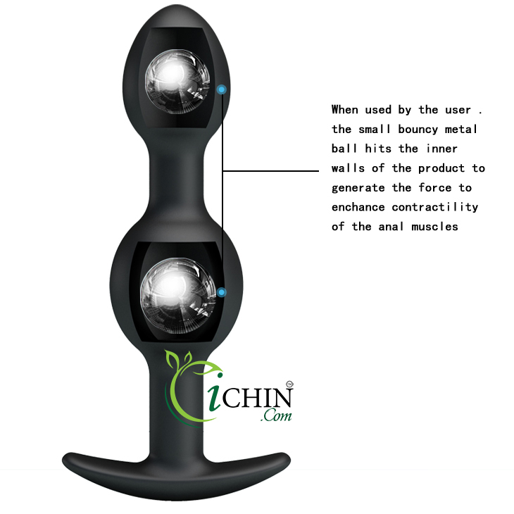 Pretty Love Anal Balls silicone mềm mại bi kích thích hấp dẫn