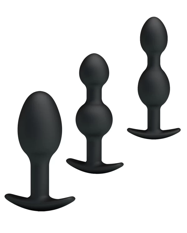 Pretty Love Anal Balls silicon mềm mịn massage bi cho nam nữ 