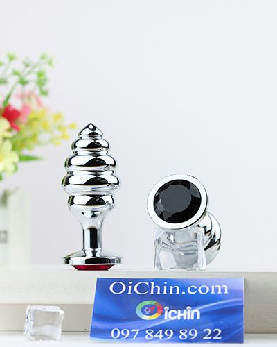 Phích cắm hậu môn xoắn ốc – đồ chơi BDSM đầy “sang choảnh”