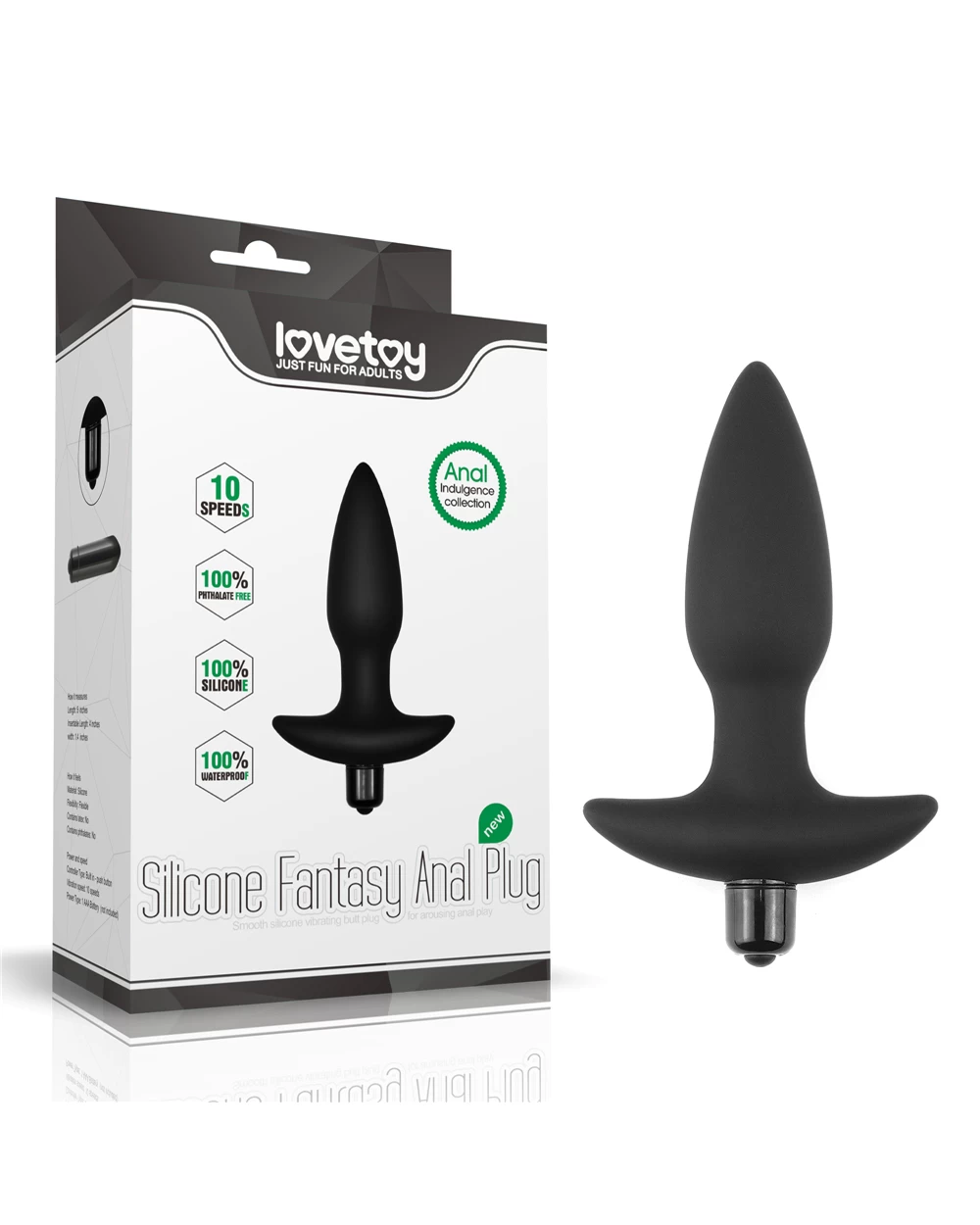 Nút gắn hậu môn Lovetoy FANTASY vệ sinh vô cùng dễ dàng