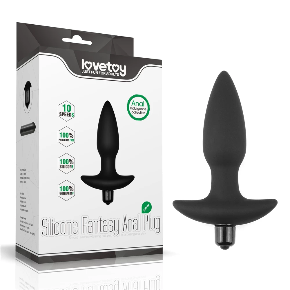 Lovetoy Silicone Fantasy Massage 10 chế độ rung siêu mềm mại kích thích