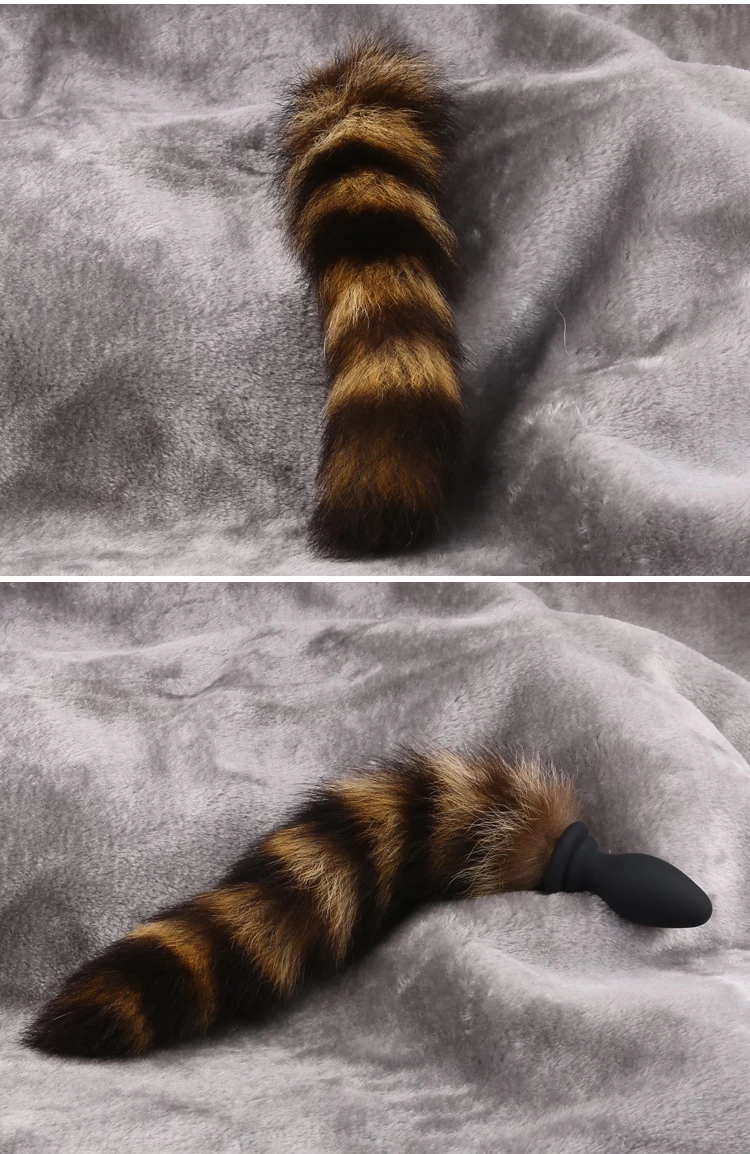 Đuôi cáo cosplay rung kích thích hậu môn sexy quyến rũ cho người lớn