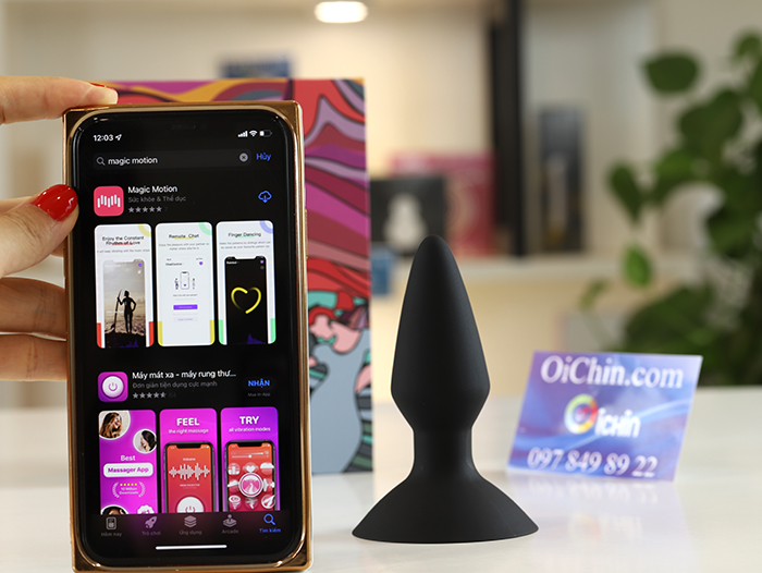 Magic Motion Equinox Đồ Chơi Rung Phích Cắm Hậu Môn App Điện Thoại